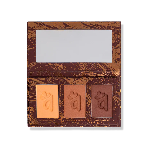 Alamar Cosmetics Brighten & Bronze Complexion Trio-Dark/Rich