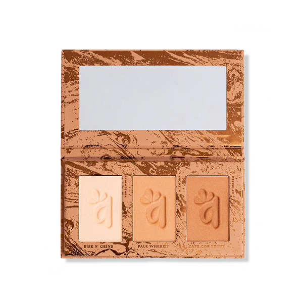 Alamar Cosmetics Brighten & Bronze Complexion Trio-Fair/Light