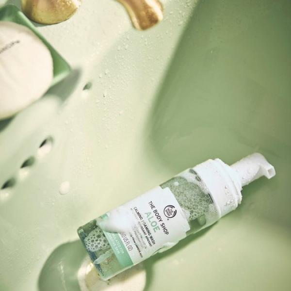 The Body Shop Aloe Calming Foaming Wash-150ml