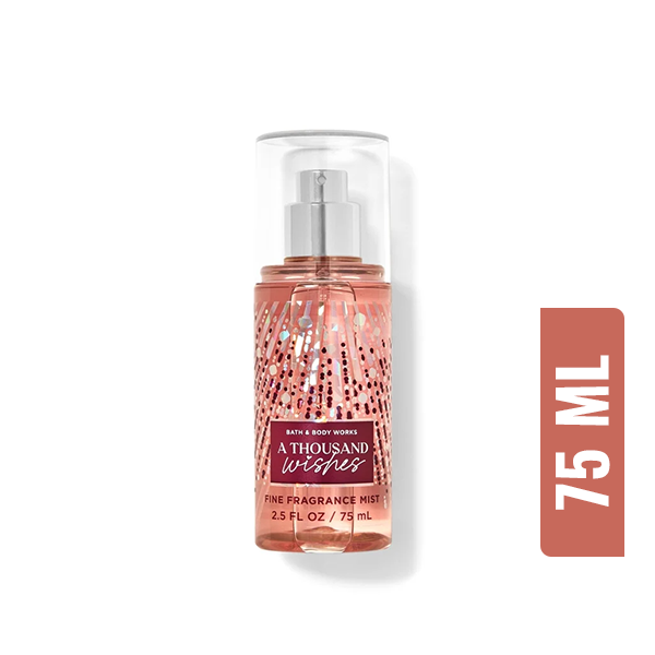 Bath & Body Works A Thousand Wishes Travel Size Fragrance Mist-75ml