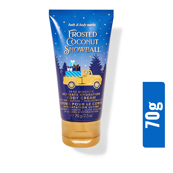 Bath & Body Works Frosted Coconut Snowball Body Cream-70g