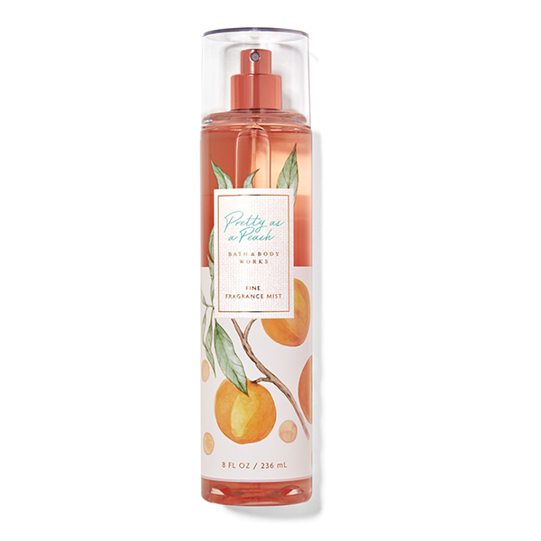 Bath & Body Works Pretty As A Peach Fine Fragrance Mist- 237ml