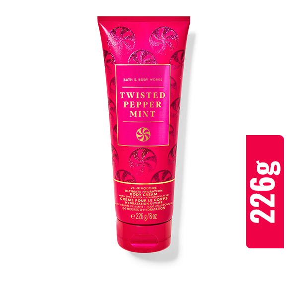 Bath & Body Works Twisted Peppermint Body Cream-226g