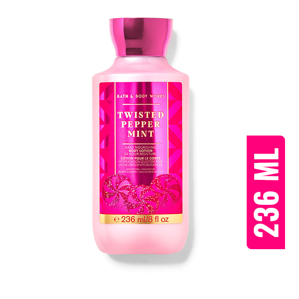 Bath & Body Works Twisted Peppermint Body Lotion-236ml