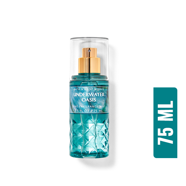 Bath & Body Works Underwater Oasis Travel Size Fragrance Mist- 75ml