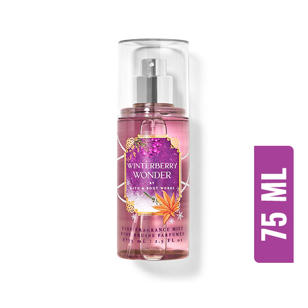 Bath & Body Works Winterberry Wonder Travel Size Fine Fragrance Mist-75ml