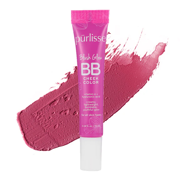 Purlisse Blush Glow BB Cheek Color-Pretty Plum