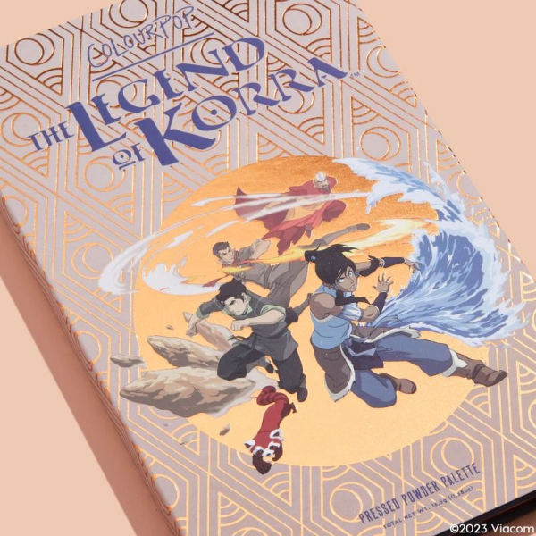 Colourpop The Legend of Korra Eyeshadow Palette