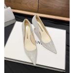 2025 New French Style Gold & Silver High Heels Shoes for Women's