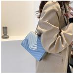 Bag Women's Classic Niche Design Wave Internet Popular Fashion Chain Shoulder Bag Instagram All-match Small Square Bag