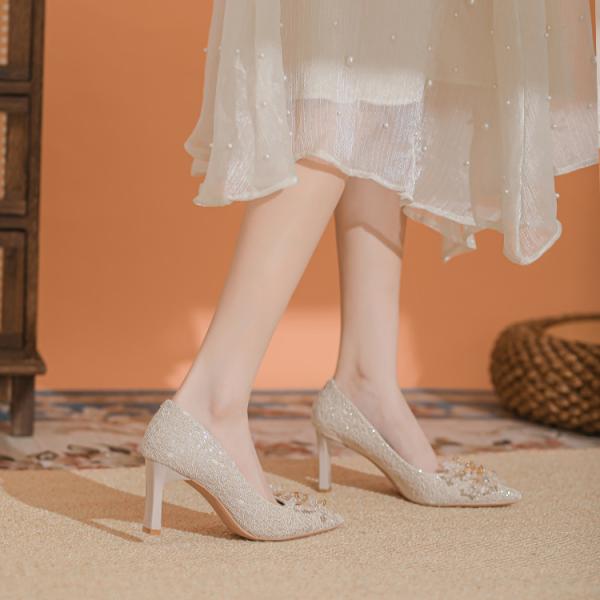 Crystal High Heels Shoes for Women