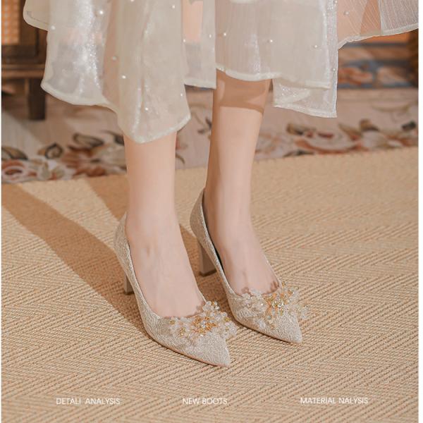 Crystal High Heels Shoes for Women