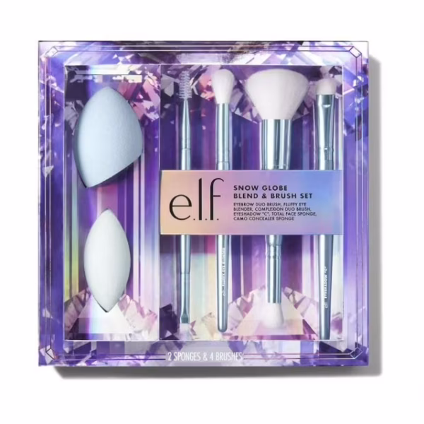 e.l.f Snow Globe Blend & Brush Set