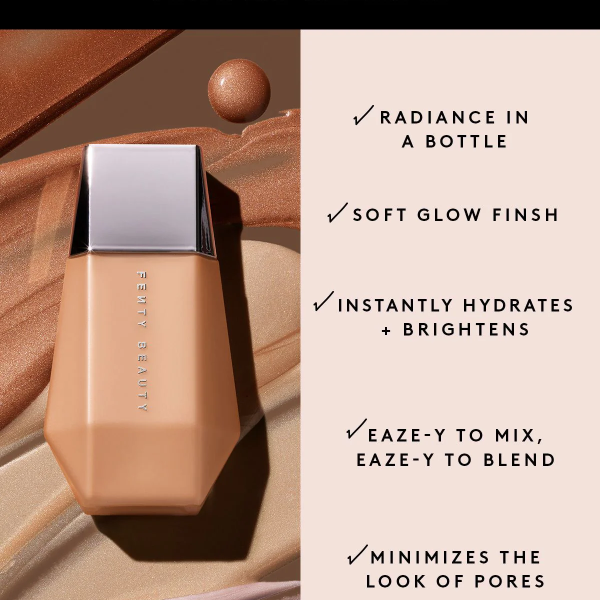 Fenty Beauty Eaze Drop' Lit All-Over Glow-02 Taffy Topaz (mini)
