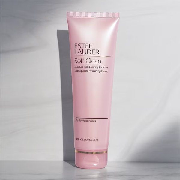 Estee Lauder Soft Clean Moisture Rich Foaming Cleanser-125ml