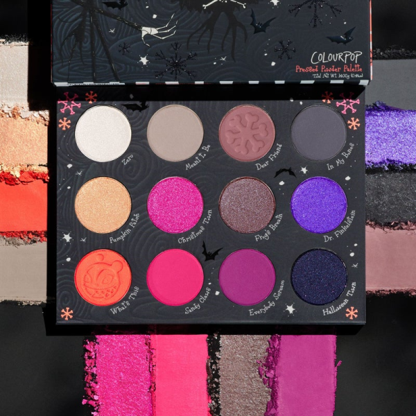 Colourpop The Nightmare Before Christmas Eyeshadow Palette