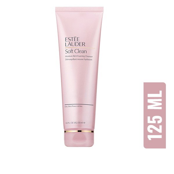 Estee Lauder Soft Clean Moisture Rich Foaming Cleanser-125ml