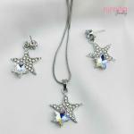 Locket set with Earring