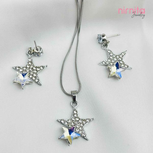 Locket set with Earring