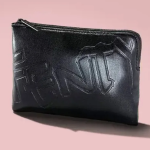 Fenty Beauty Black Scuba Cosmetics Bag