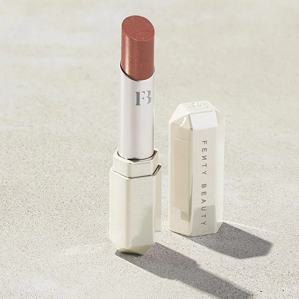 Fenty Beauty Sheer Shiny Lipstick-Bubblerum 09
