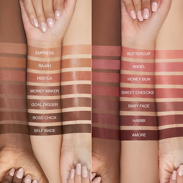 Huda Beauty Power Bullet Cream Glow Lipstick-Sweet Cheeks