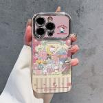 Moon Hello Kitty for Apple 17PROMAX Phone Case iPhone14 Cartoon 13 All-inclusive 12 Soft Case 11