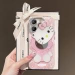 3D kitty Mirror Phone Case – Cute & Stylish for iPhone 11-16 Series
