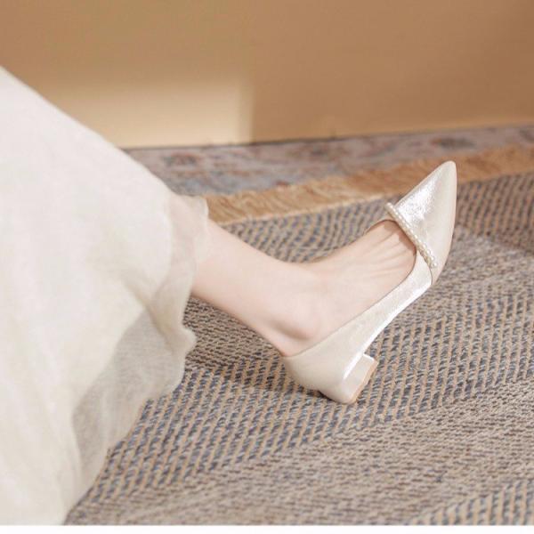 Princess-Inspired Everyday Elegance Thick-Heel Shoes