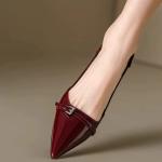 Vintage Pointed-Toe Sandals