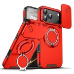 Suitable for iPhone 17 Pro Max Phone Case, Apple 16 Pro Sliding Window Stand, 15 Anti-Drop, 14 Protective Cover