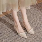 Princess-Inspired Everyday Elegance Thick-Heel Shoes