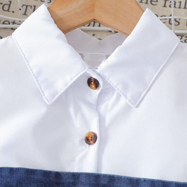 Elegant Cotton Dress for Little Girls