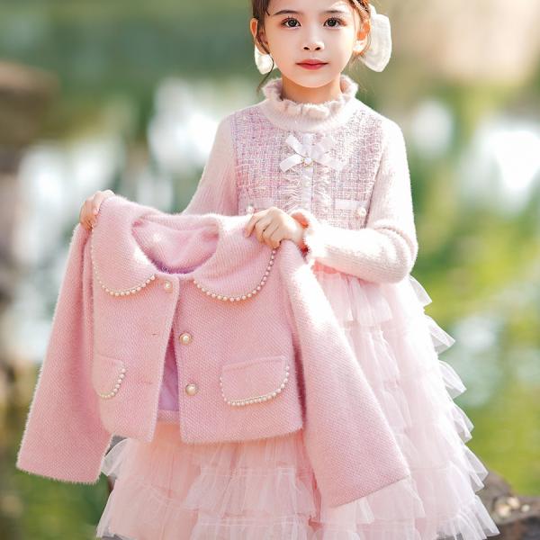 Winter Princess Velvet Dress 👑