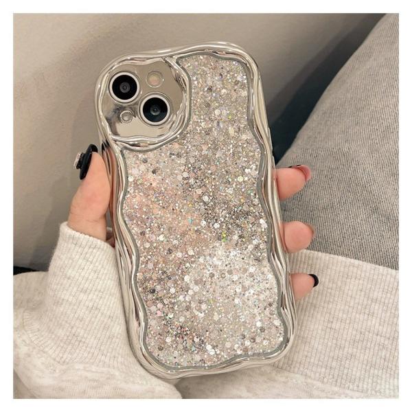 Electroplated Glitter Anti-Fall Cover for iPhone 11-16 Series