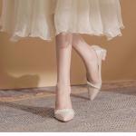 Princess-Inspired Everyday Elegance Thick-Heel Shoes