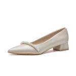Princess-Inspired Everyday Elegance Thick-Heel Shoes
