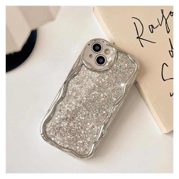 Electroplated Glitter Anti-Fall Cover for iPhone 11-16 Series