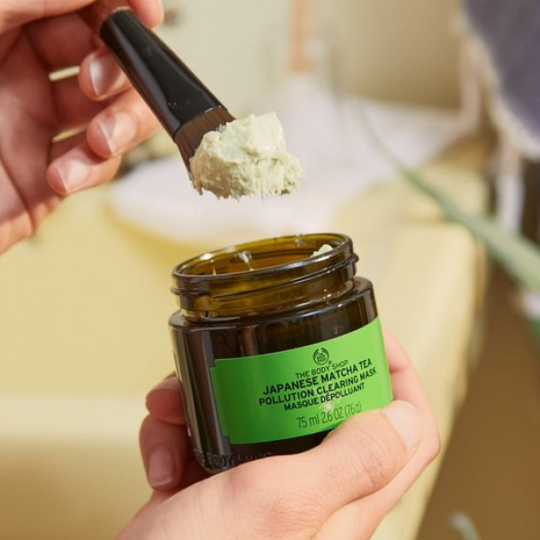 The Body Shop Japanese Matcha Tea Pollution Clearing Mask-75ml
