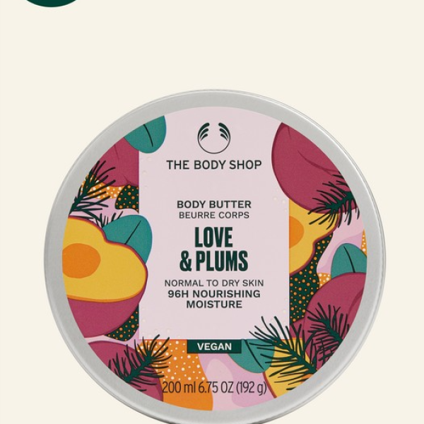 The Body Shop Love And Plums Body Butter-200ml