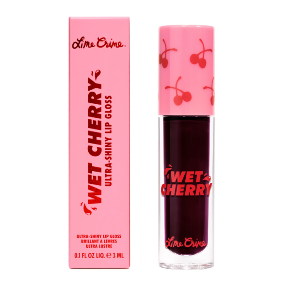 Lime Crime Wet Cherry Lip Gloss-Black Cherry