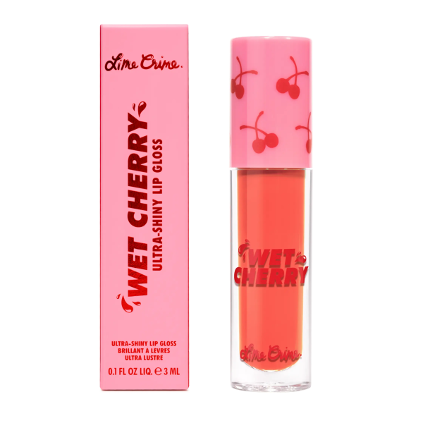 Lime Crime Wet Cherry Lip Gloss-Flaming Cherry