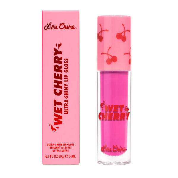 Lime Crime Wet Cherry Lip Gloss-Sour Cherry
