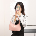 Trendy Sequin Pebbled Niche Armpit Handbag