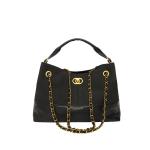 Retro Frosted Chain Large-Capacity Tote Bag