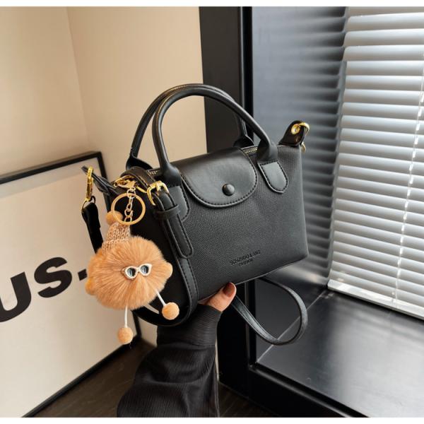 Niche Color Block Dumpling Crossbody Bag