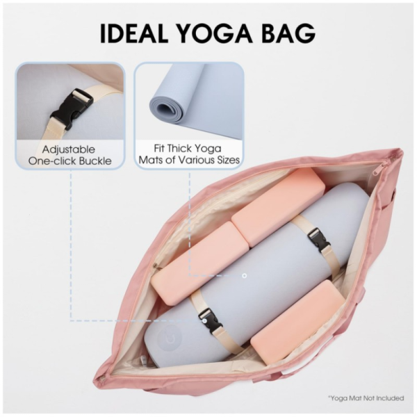 Foldable Large-Capacity Dry & Wet Yoga Gym Bag