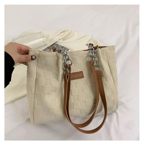 Trendy Large-Capacity Commuter Underarm Tote Bag
