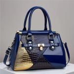 Color Contrast Large-Capacity Crossbody Handbag