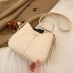 Korean Soft Leather Retro Large-Capacity Crossbody Bag
